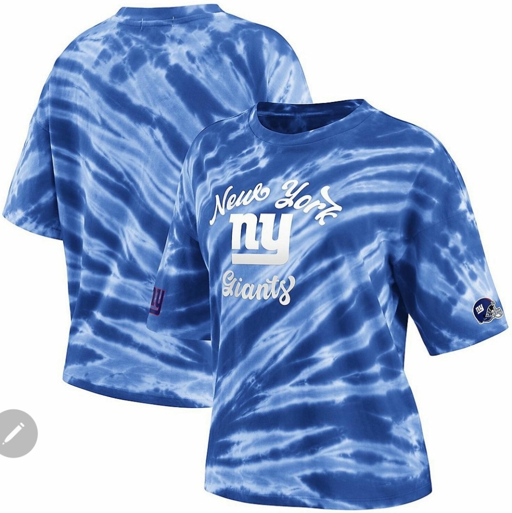 NWT..NEW YORK GIANTS tie dye tee